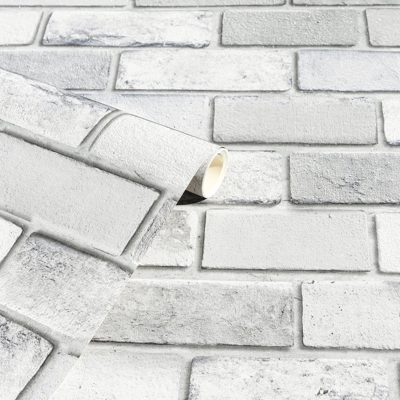 Truman Dove Brick Wallpaper