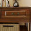 Console 63 pouces en bois avec 3 tiroirs