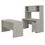 Ensemble de bureau rectangulaire 4 pièces Echo-549021558