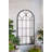 Arched Full-Length Mirror With Intricate Windowpane Design, Ideal For Enhancing Space And Creating A Focal Point In Any Room-1070283923