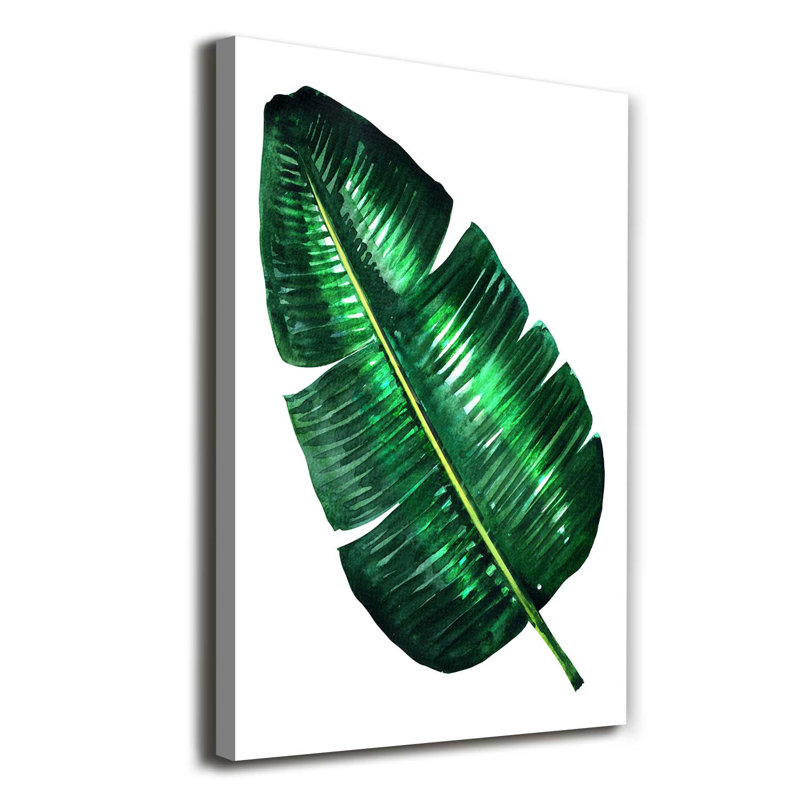 Banana Leaf - Wrapped Canvas Print