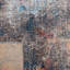 Tapis bleu / brun Massad-24110288