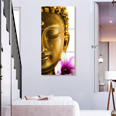 Buddha And Orchid