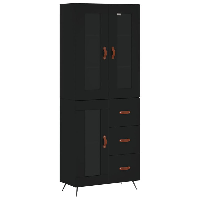 Coveney 69.5cm Sideboard, Black