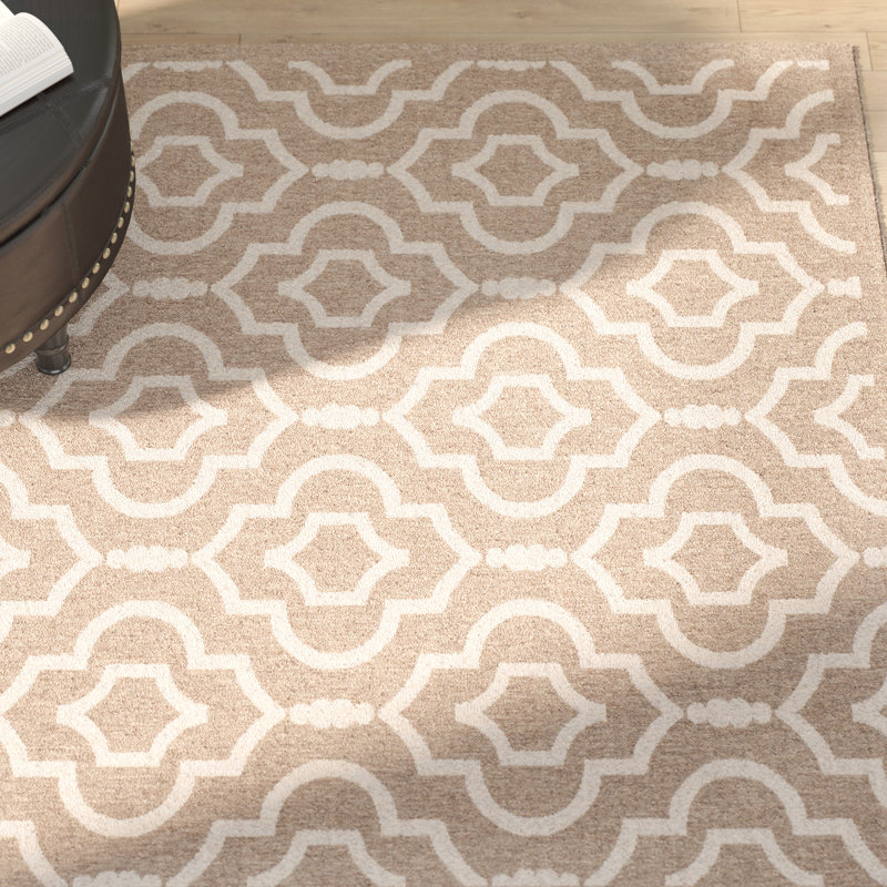 Mandel Geometric Area Rug, Rectangle 122 x 170 cm