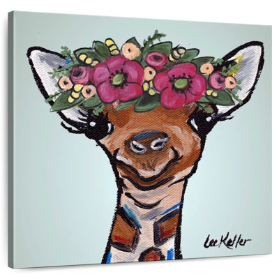 Brampt Giraffe Flower Crown