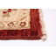 Tapis rouge foncé en laine noué à la main de conception unique 8 pi x 9 pi 4 po Chobi Finest