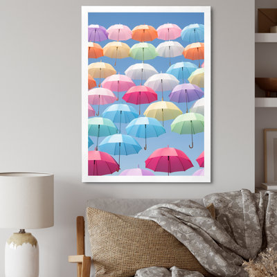 Parapluies multicolores photo moderne II