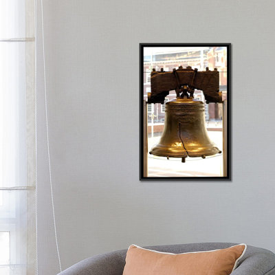 Political Liberty Bell Photographic Print on Canvas