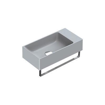 Catalano Verso 9.84'' Fireclay Rectangular Bathroom Sink