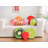 Velvet Strawberry Decorative Pillows for Couch Decor (Set of 2)-1588316148