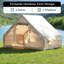 Tente gonflable pour 5 à 8 personnes, tentes de glamping coupe-vent avec pompe, installation rapide en 3 minutes avec pompe à main