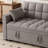 Sleeper Sofa Couch W/Pull Out Bed,  Modern Velvet Convertible Sleeper Sofa Bed, Small Love Seat Sofa Bed W/Pillows & Side Pockets For Small Space, Living Room, Apartment,Dark Gray-377464873