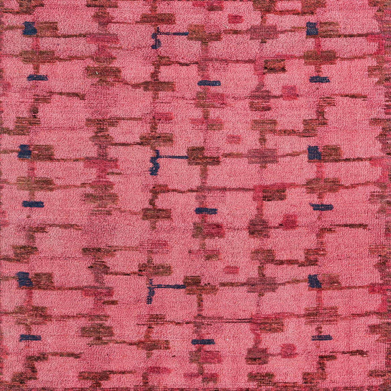 Abstract Indoor Rug, Square 8'
