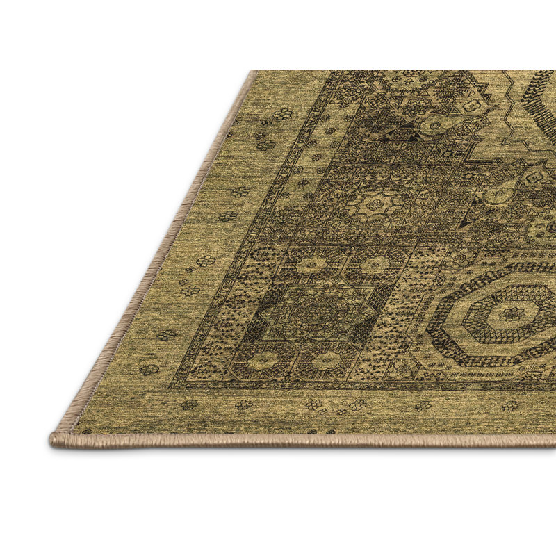 Tapis abstraits et lavables à la machine Abstract 2342, Rectangle 7 pi x 9 pi