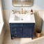 30'' Freestanding Single Sink Bathroom Vanity with Ceramic Top-1308141940