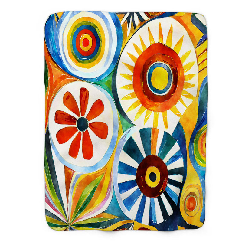 Throw Blanket, 50" W x 60" L