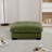 Down Filled Overstuffed Performance Velvet Ottoman-725689546