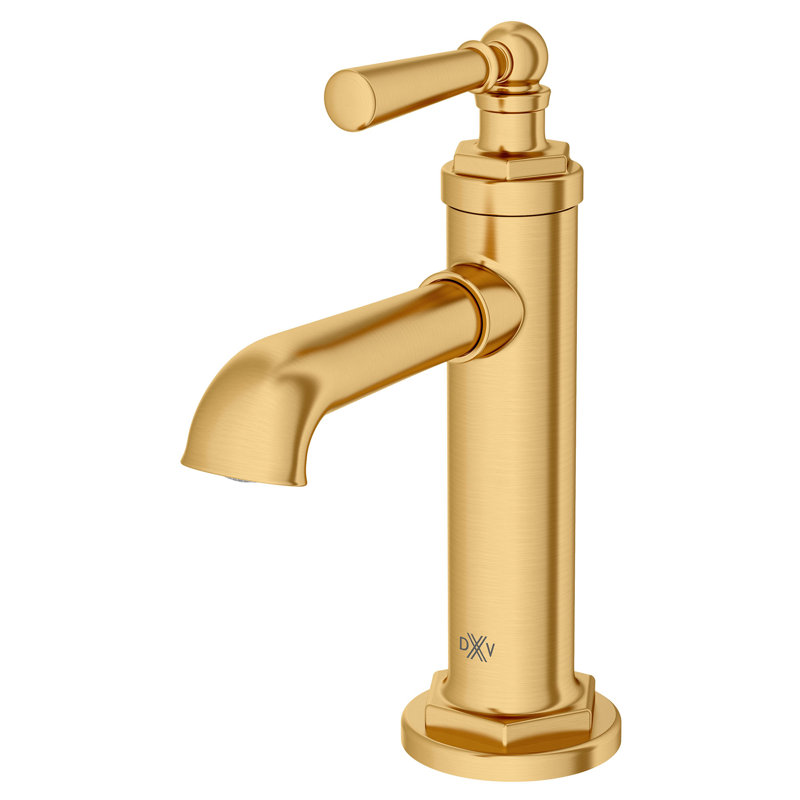 Oak Hill Single Lever Lavatory Faucet, Satin Brass