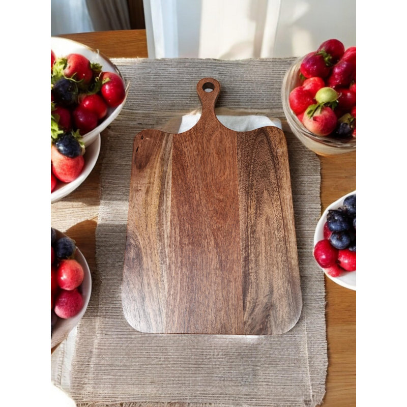 Geko Oak Wood Chopping Board 50X30cm