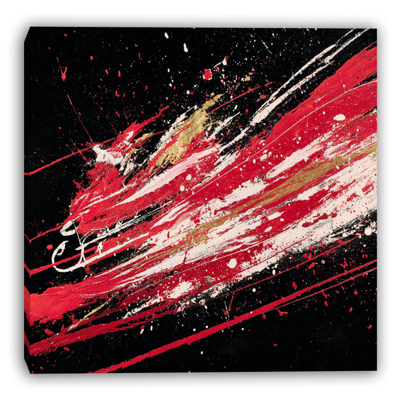 Art mural sur toile Crimson Holiday Energy