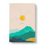 Nordic Minimalist Landscape No.2 - Wrapped Canvas-61877511