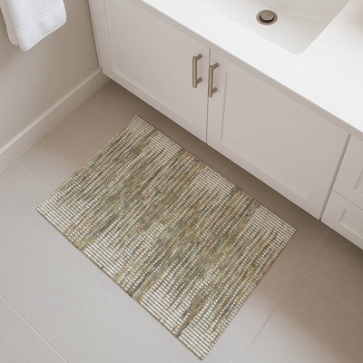 Tapis abstrait intérieur / extérieur lavable à la machine Chantille ACN2642