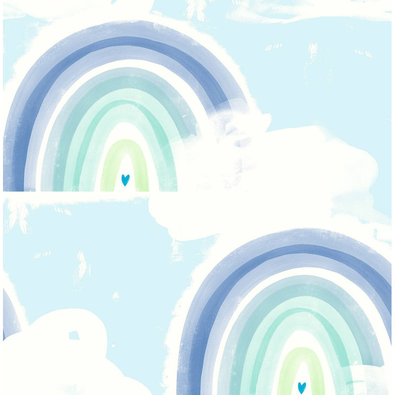 Abstract Roll, Blue/Green