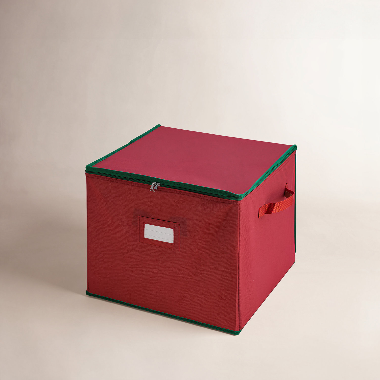 Aldeburgh Ornament Storage with Dividers, Red