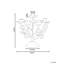 RAMADA 25Cm Metal Tabletop Candelabra
