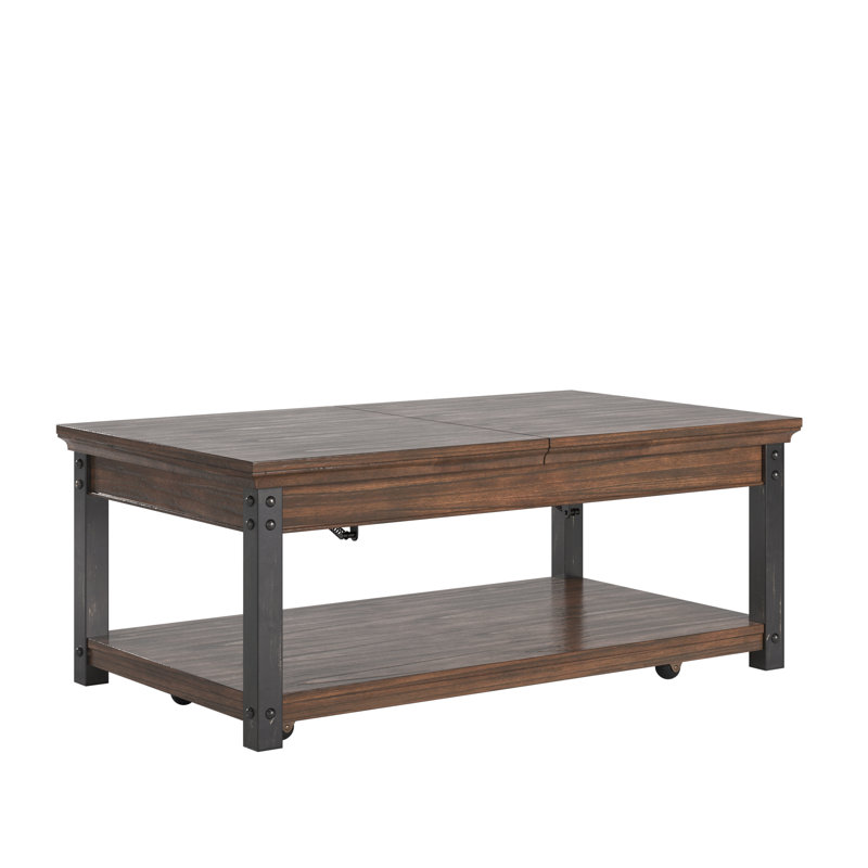 Kennemer Coffee Table, Dark Cherry