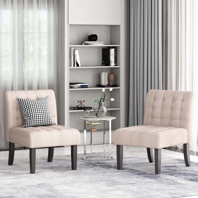 Chaise d'appoint [ensemble de 2 pièces]