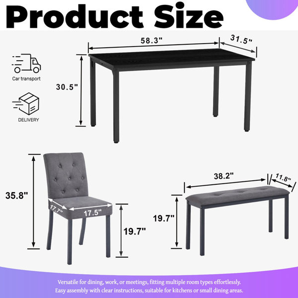 Dimensions du produit