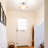 1-Light Matte White Flush Mount Ceiling Light with White Opal Glass Shade