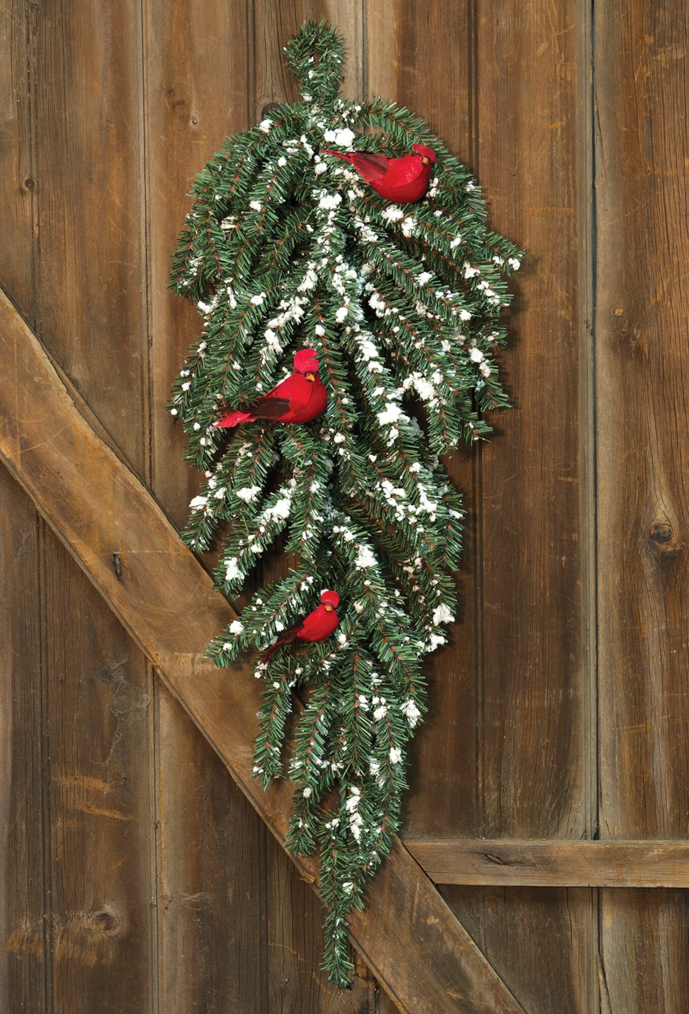 The Holiday Aisle Faux Pine Swag Reviews Wayfair   Faux Pine Swag 