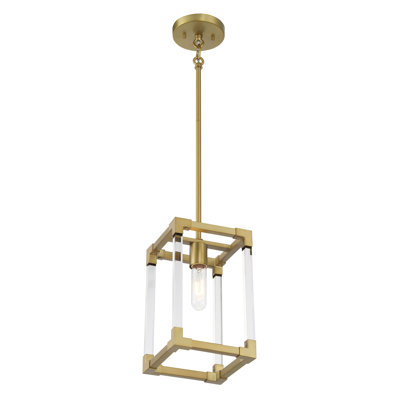 Luminaire suspendu carré / rectangulaire à 1 lumière Swindon