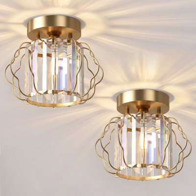 2 - Light Gold Pendant