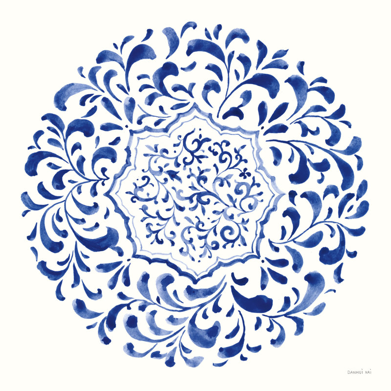 Circle Of Life IV by Danhui Nai - Wrapped Canvas Painting, 30cm H x 30cm W x 3.8cm D