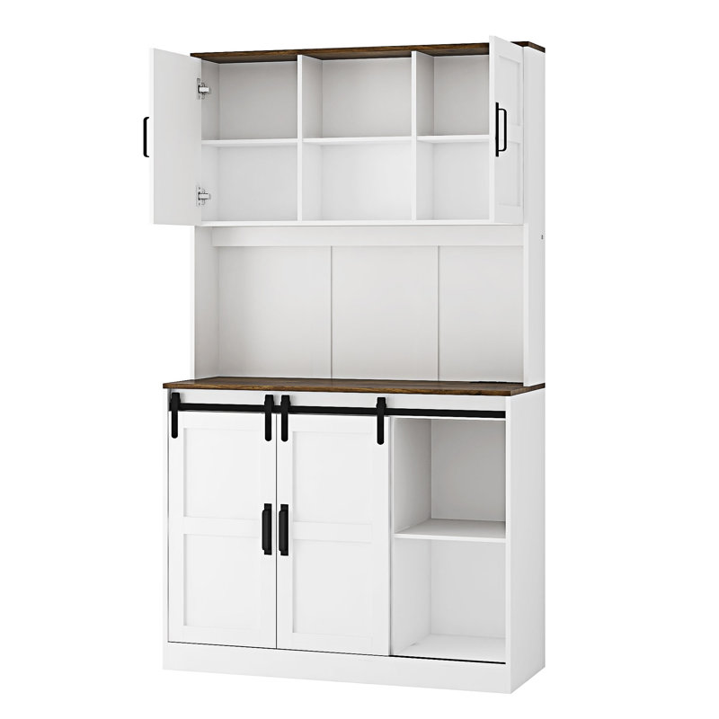 Grande table basse avec buffet de cuisine