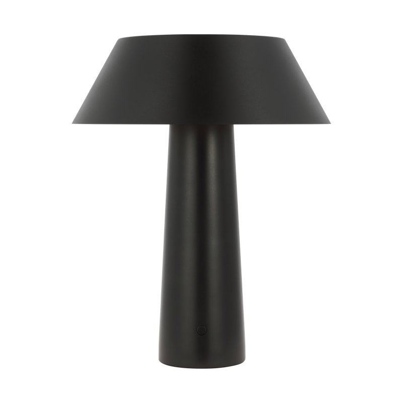 Sesa Accent Rechargeable Table Lamp, Black