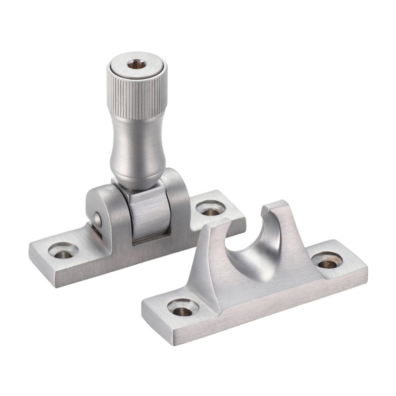 Brighton Pattern Sash Fastener, Satin Chrome