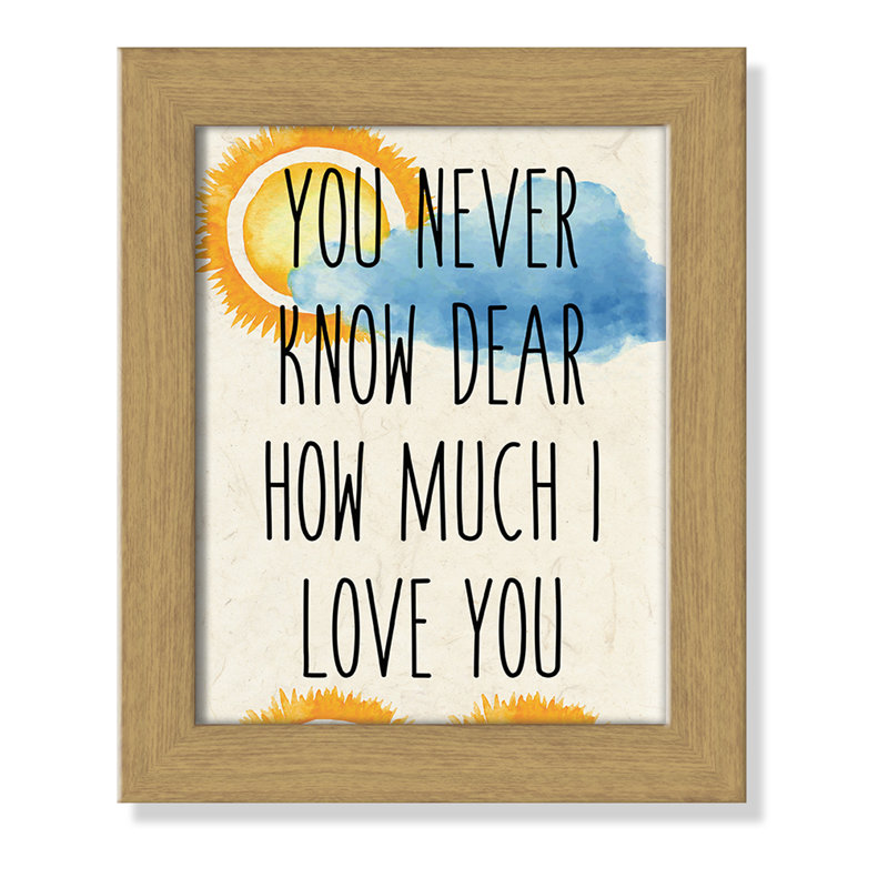 Impression sur papier Sunshine C, H 10 po x l 8 po x P 0,6 po, Encadré plat noir