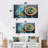 Abstract Succulents On A Top Of Wooden Slide - - Succulent Wall Decor - - Traditional Wall Art-979001967-979001964