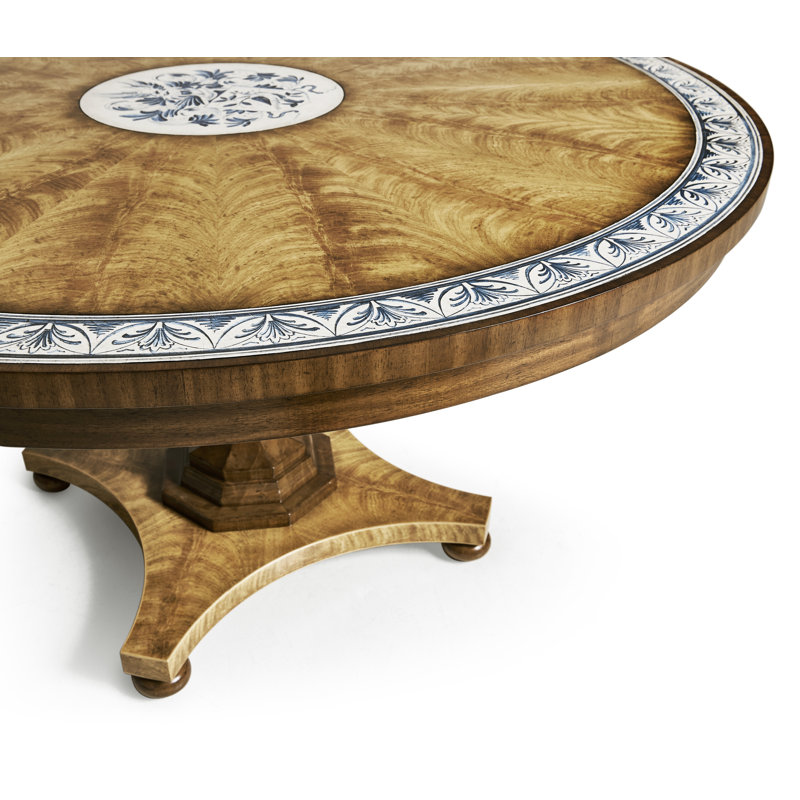 Vermeer Round Solid Wood Dining Table