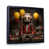 Black Floater Framed