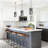1-Light Modern Glass Pendant Light, 8.66"W Gray-121671723