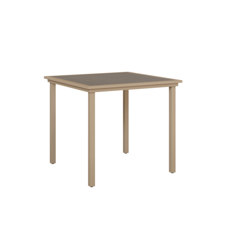 Table de bar berlinoise berlinoise Vida, Bois flottant gris, Sahara Speckle