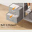 102cm Rolling Portable Wardrobe-1963084444