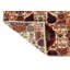 Hand-Knotted High-Quality Ivory and Red Runner