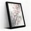 Art sur toile rose avec cornouiller rose-2009534580
